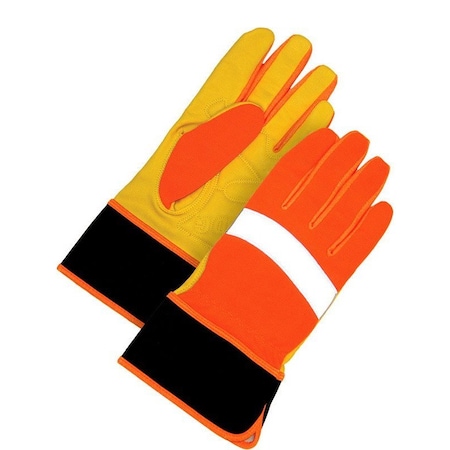 Bdg Leather Gloves, Safety, 2XL Sz, PR 20-1-1250-X2L