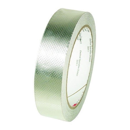 3M CopperFoilEMIShieldTape1345, Slvr, 18ydL 49586