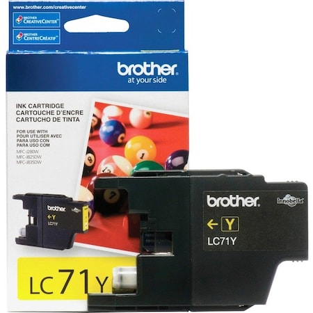 Brother Yellow Ink Cartridge LC71Y