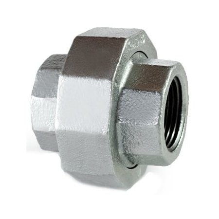 Msi Products 3in INDUSTRIAL 300lb Galvanized Malleable Iron Union A7240848