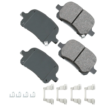 Akebono Proact Disk Pad, Act707A ACT707A