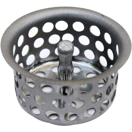 Westlake Pipe & Fittings 1-1/2'' Chrome Removable Kitchen Strainer Cup with Post 03-1317