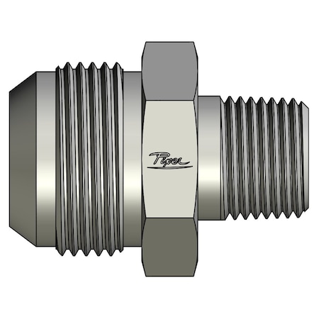 Piper 1in. Male JIC X 1/2in. Male Pipe, Straight 0100-16-08