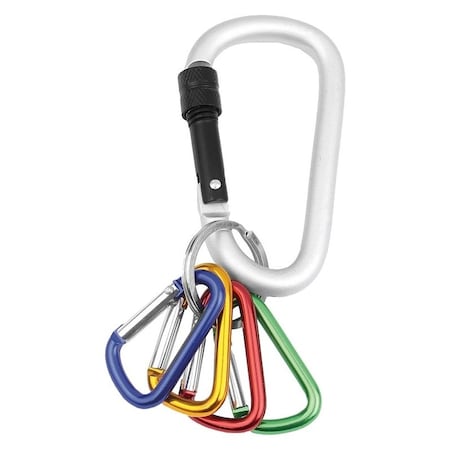 Hy-Ko 2GO Series Locking Carabiner Set KC602
