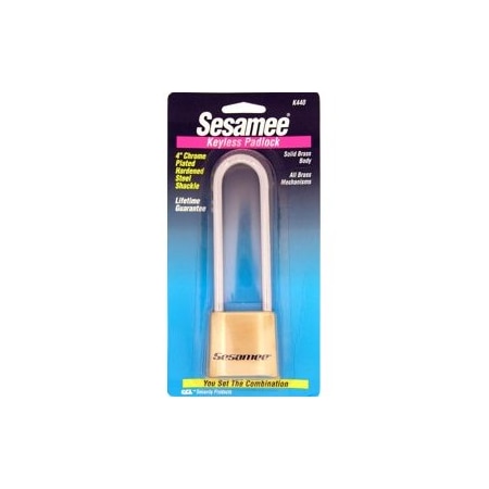 Eberhard Mfg Co Sesamee Padlock 4in Shackle K440