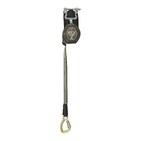 Falltech EdgeCore(TM) Self-Retracting Lifeline, Quick-Connect, Aluminum, 1 Leg(s), 420 lb Weight Capacity 84008SP8