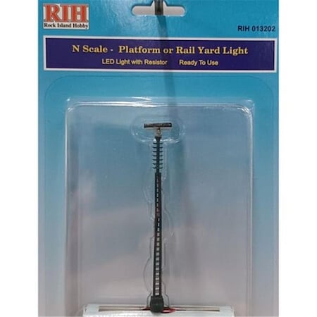 Rockisland N Scale Platform & Yard Light with LED Light RIH013202
