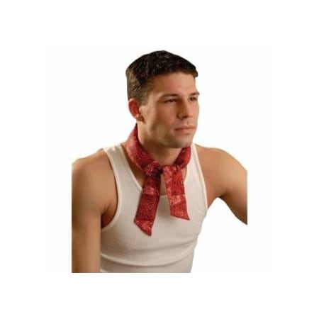 Occunomix MiraCool Neck Bandana, 1-11/16 in W x 34.75 in L, Cowboy Red 561-940-CRD