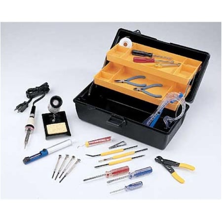 Rsr Electronics Custom Tool Kit in a 2-Tray Tool Box RS122831