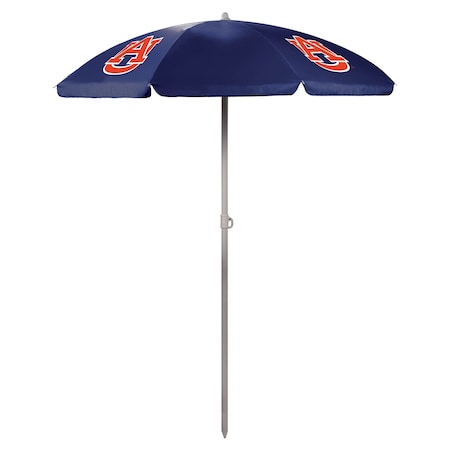Picnic Time Family Of Brands NCAA Auburn Tigers Outdoor Canopy Sunshade Beach Umbrella 5.5' 822-00-138-044-0