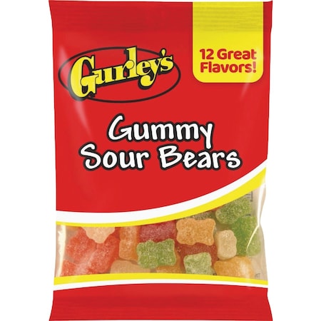 Gurleys 4.5 Oz. Gummy Sour Bears 743785