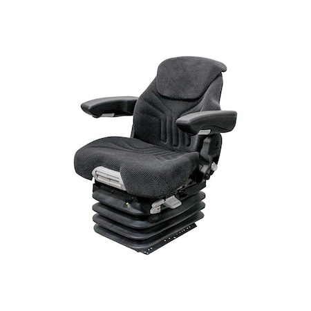 Uni Pro Case 90-94 Series 1060 Air Suspension Seat Kit Black/Gray Fabric 6726