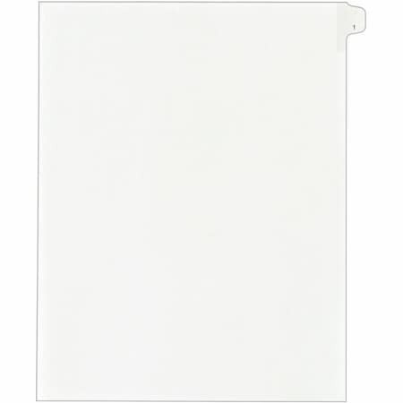 Avery reg Alllstate Style Individual Legal Dividers, White AVE82199