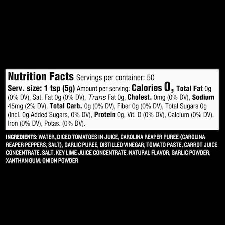 Traeger 8.75 Oz. Carolina Reaper & Garlic Hot Sauce HOT004