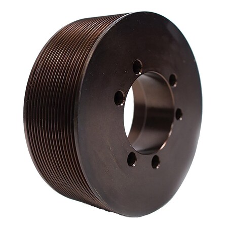 B&B Manufacturing Bushing 6 Groove Poly-V Pulley 3 inch OD 6J300JA