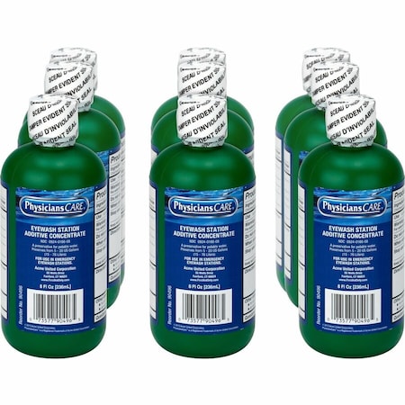 First Aid Only ADDITIVE, EYEWASH, 8Z, 5-20GAL FAO90496CT