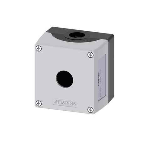 Siemens enclosure for 4-position knob, coordinate, ID keyswitch, 22 mm, round 3SU1801-1AA00-1AA1
