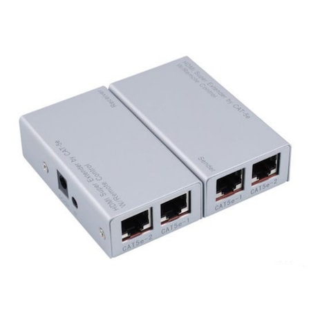 Sanoxy Compatible for HDMI Extender over Cat5e or Cat6 Cables Extend Up to 60 meters with IR Control CBL-SNX-HM506-8060
