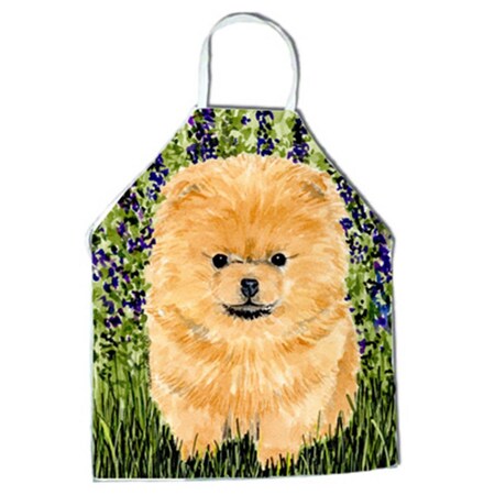 Carolines Treasures Pomeranian Apron - 27 x 31 in. SS8746APRON