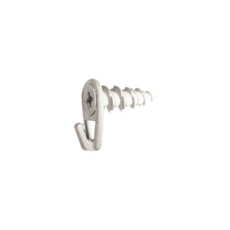 Hillman Picture Hook WallDriller Brass-Plated Drywall 35 lb Brass-Plated 122401