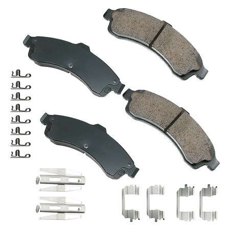 Akebono Street Perf Pad, Asp882A ASP882A