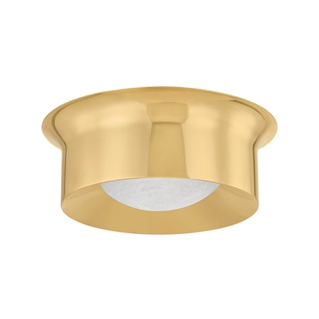 Hudson Valley Lighting Noxon 13.75 in. Flush Mount Aged Brass 1714-AGB