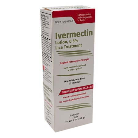 Taro Pharmaceuticals Ivermectin Topical Lotion 0.05%, 117gm 51672423008