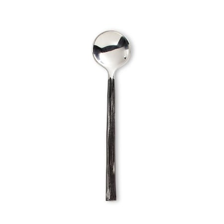 Abbott Collection 4.5 in. Spoon with Forge Handle, Antique Black AB-36-IRON-SPOON