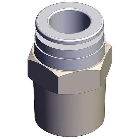 Smc Push-Fit Fitting, Straight KPH12-04