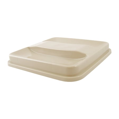 Rdi Lids Square Vanilla 72cs, 72PK LID-SQR-VAN