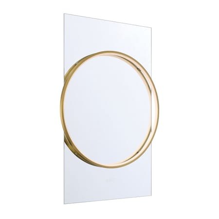 Euf Trails, Mirror, 30"X46", Gold, Rectangle 50895-014