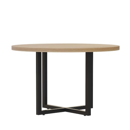 Mirella Conference Table, Steel Frame, Black MR42RSDD
