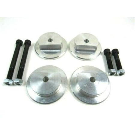 Bous Performance Billet Aluminum Rear Coil Spring Retainers for 1963-1972 Chevy C10 Truck C21912