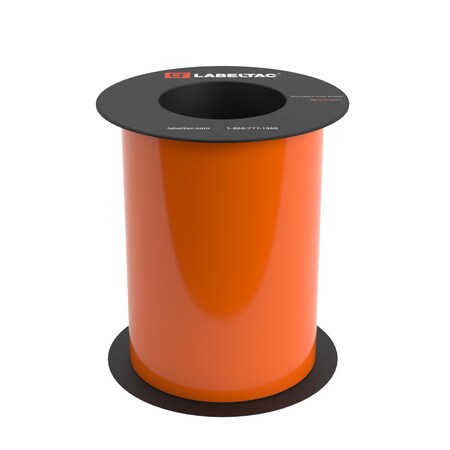 Labeltac Label Supply 7in x 75ft, Orange LT706-C