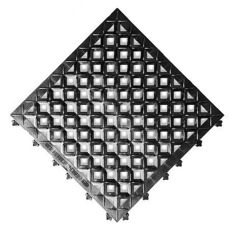 Safe-Flex Anti-Static, Drainage Mat, 18"wx18"L, PK10 ESDA2-B