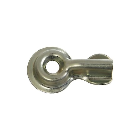 National Hardware V83-1/2 Series Turn Button, Steel, Zinc, 1.27 in L x 0.5 in W x 0.37 in H Dimensions N106-906