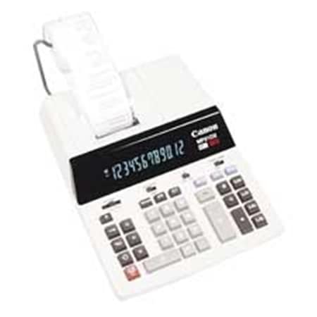 Canon 12-Digit Calculator- 2-Color- 9-.13 in x11-.33 in x2-.63 in - White CA463539
