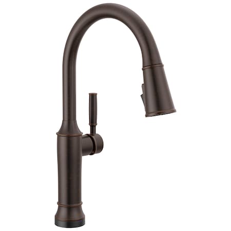 Delta Renaldi Touch2O Kitchen Faucet with Touchless Technology Venetian Bronze 9184TL-RB-DST