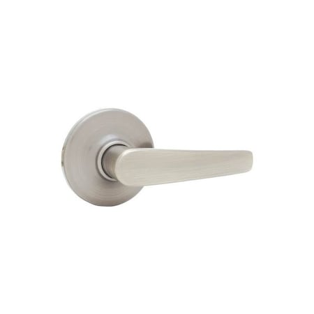 Kwikset Delta Lever Passage Door Lock with RCALFD Latch and RCS Strike Satin Nickel Finish 200DL-15.FD