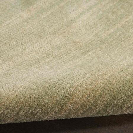 Homeroots 9' Green And Gold Square Abstract Indoor Outdoor Area Rug 573196