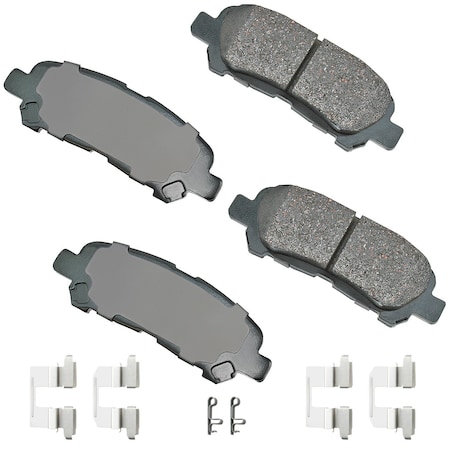 Akebono Proact Disk Pad, Act1325A ACT1325A