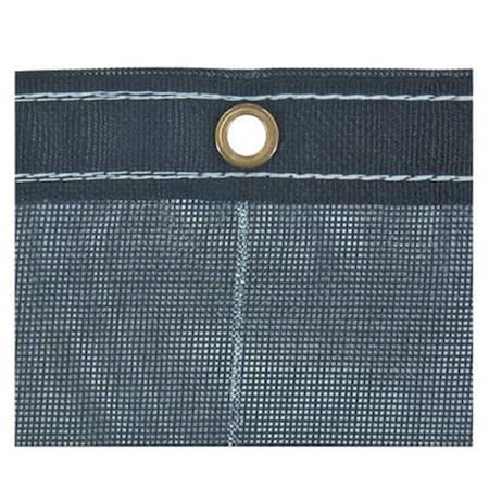 Backseat 3009456 Mesh Black Replacement Tarp, 7 x 18 ft. BA778165