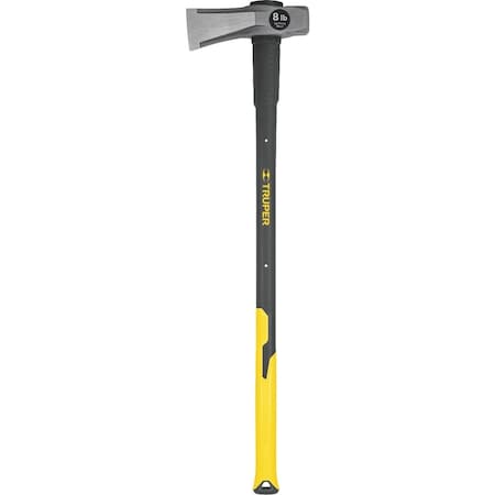 Truper 8 Lb. Splitting Maul with Sledge Side and 36'' Fiberglass Handle TJR-8SOF