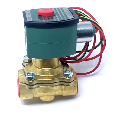 Asco 3/4In N O 120V Air/Water 0# Min 150# 8210G035 120/60 110/50