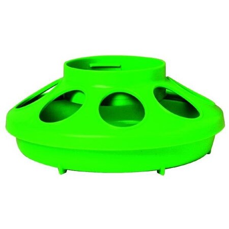 Miller Mfg 806 APPLE GREEN FEEDER BASE QT 806APPLEGRN