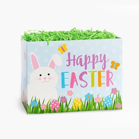 Nashville Wraps Happy Easter Basket Box, Large 10.25x6x7.5, 6PK HEBL