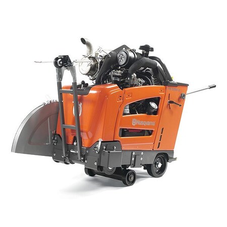 Husqvarna Walk-Behind Concrete Saw, 69 in L 970750205