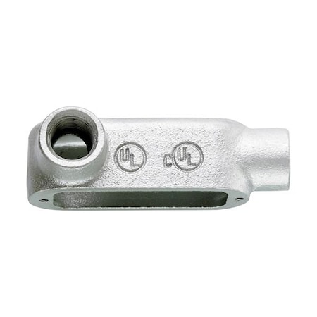 Crouse-Hinds Eaton Crouse-Hinds series Condulet Form 5 conduit outlet body, 5PK LL150M