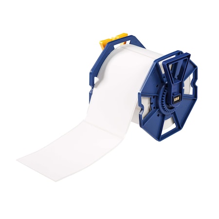 Brady Pre-Cut Label Stock Roll, White, Matte J-25-2618