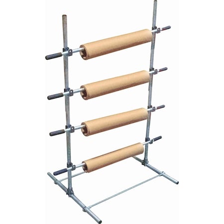 Encore Packaging Economy Paper/Poly Tubing Dispenser Kit - Floor Top Mount - 1 Tier - 36in EP-5912-36-L